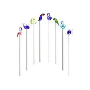 Glass Dab Tools with Animals Head