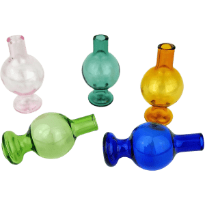 Colored Dab Carb Caps Single Hole