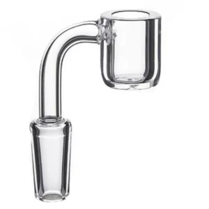 Quartz Banger 4mm Thick 14mm Flat Top Male 90 Degree