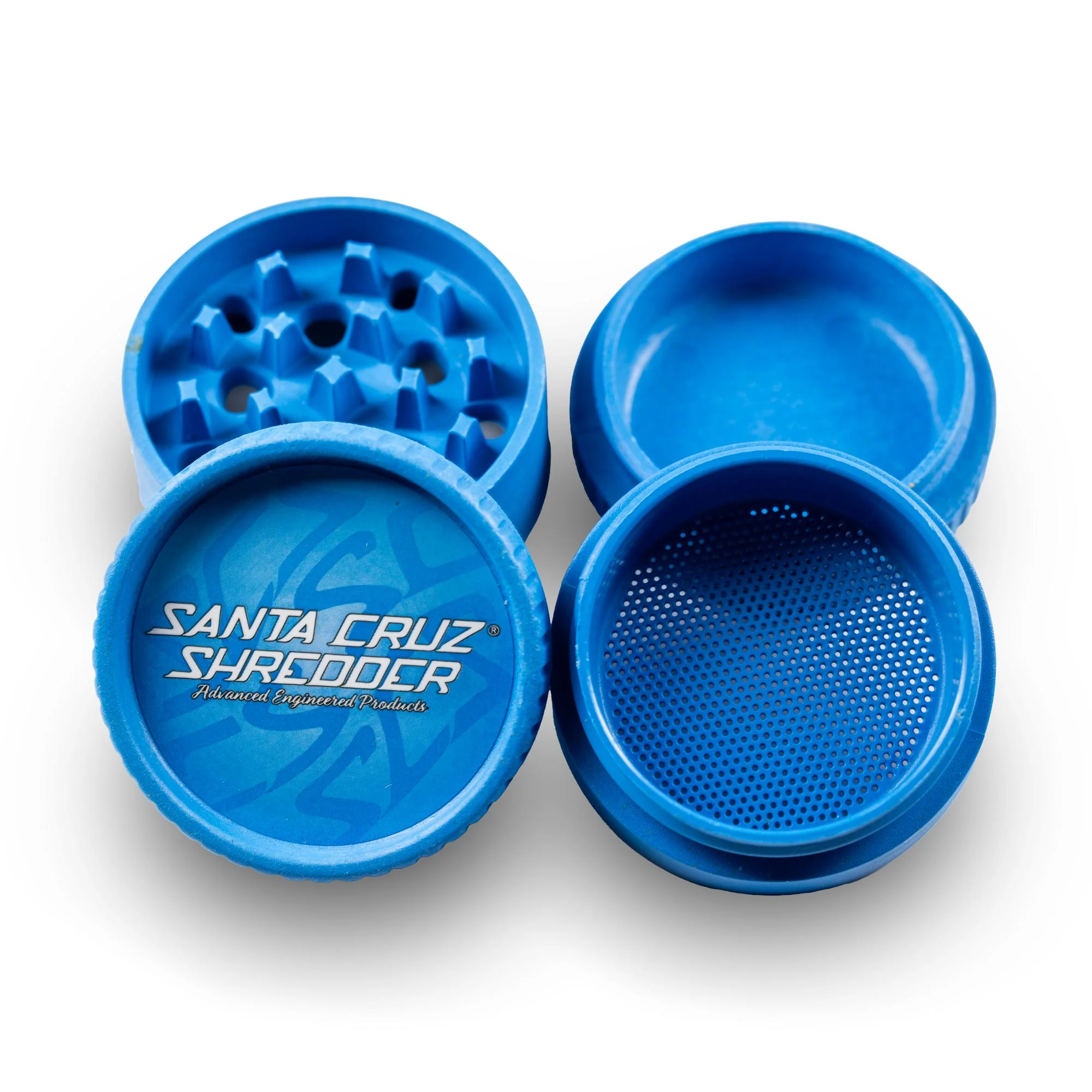 Santa Cruz Shredder Hemp 4 Piece Grinders - Image 2