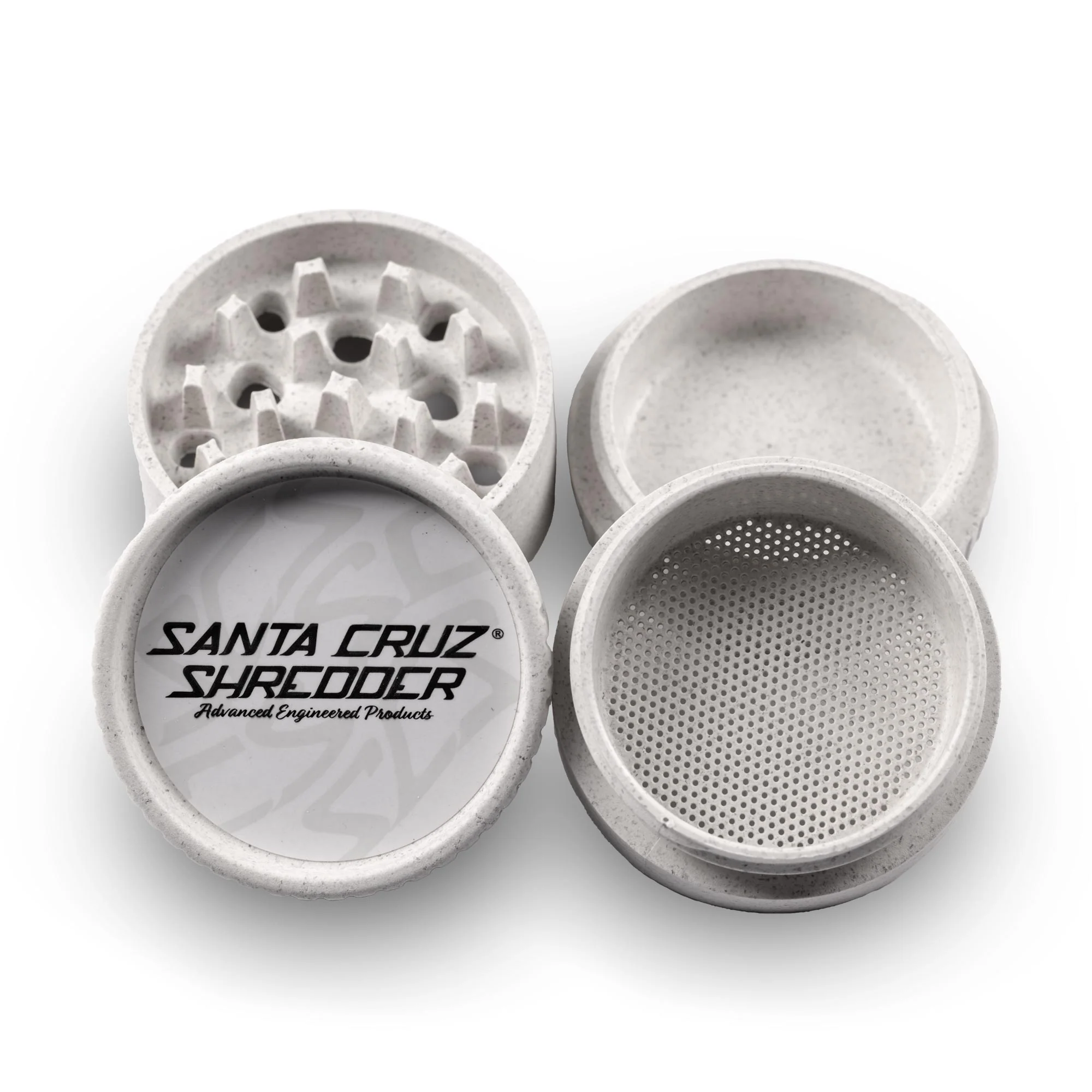 Santa Cruz Shredder Hemp 4 Piece Grinders - Image 3