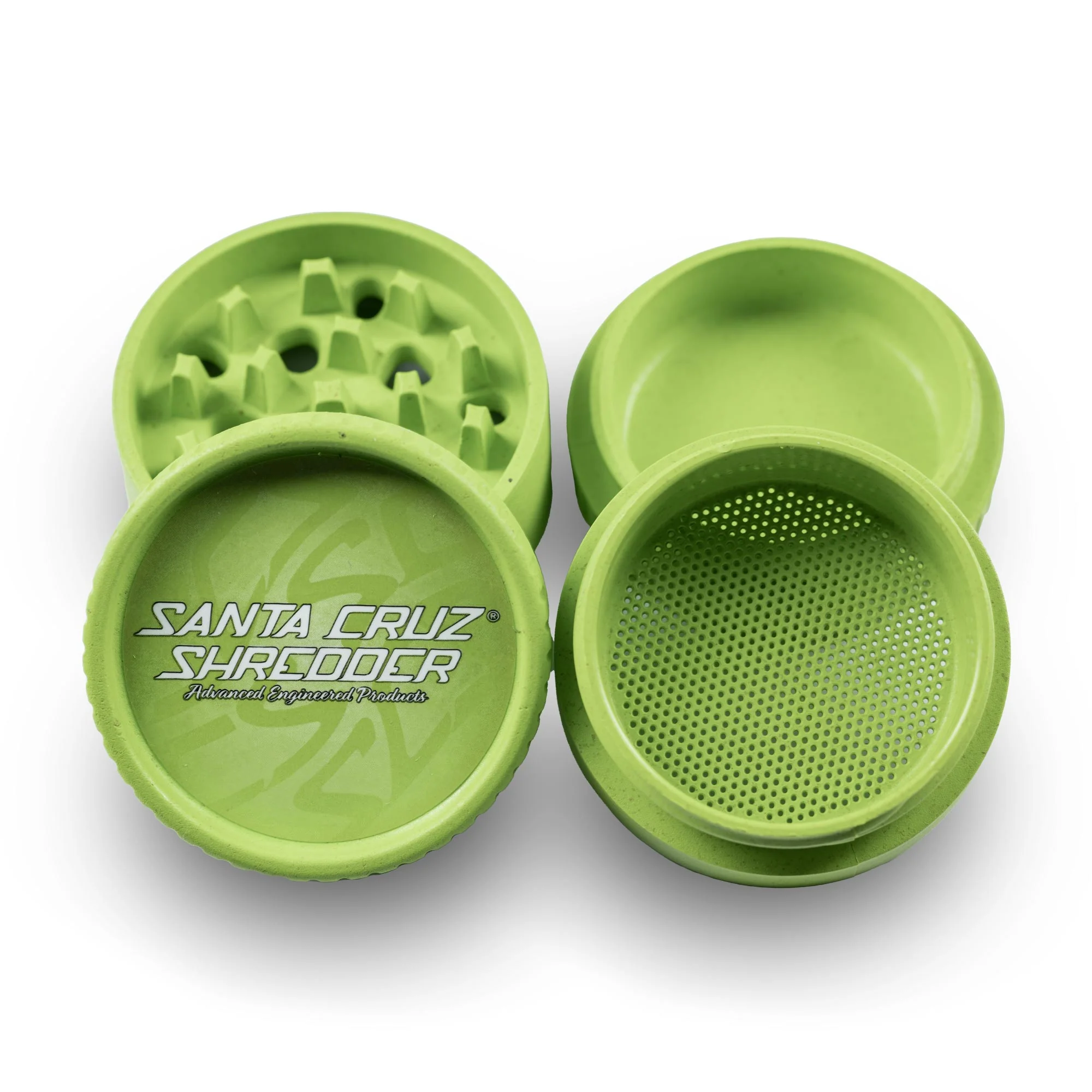 Santa Cruz Shredder Hemp 4 Piece Grinders - Image 4