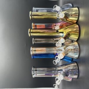 WaterPipe 10" 5mm Thick Chameleon Metallic Color Beaker