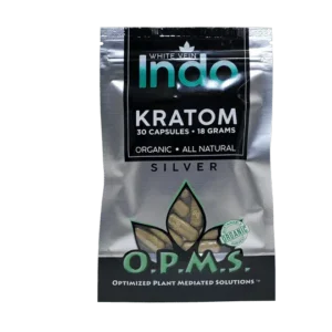 Opms Silver White Vein Indo 30 Caps