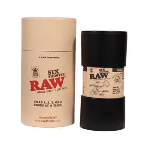 Raw Six Shooter For King Size Cones