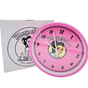 Blazy Susan Clock {Pink}