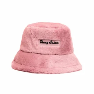 Blazy Susan Fuzzy Bucket Hat {Pink}