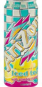 Arizona Iced Tea With Lemon 99¢