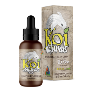 Koi Naturals Broad Spectrum  Hemp Oil 1000mg Lemon-Lime