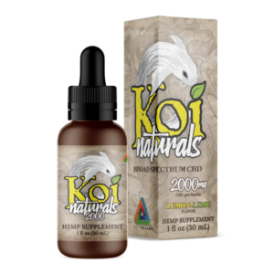 Koi Naturals Broad Spectrum  Hemp Oil 2000mg Lemon-Lime