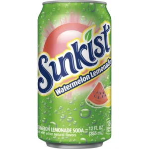 Sunkist Caffeine Free Watermelon Lemonade Soda