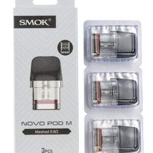 Smok Novo M Replacement Pods {Meshed 0.6ohm}