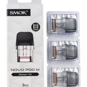 Smok Novo M Replacement Pods {Meshed 1.0ohm}