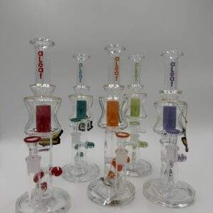 WaterPipe 12" 5 mm Thick Straight With Honeycomb And Lnline Perc