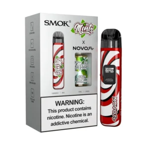 SMOK Novo Pro Kit x Mints Salt Juice 10mL 50mg {Cool Mint}