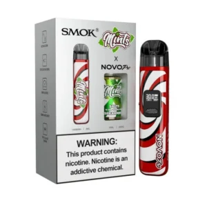 SMOK Novo Pro Kit x Mints Salt Juice 10mL 50mg {Spearmint}