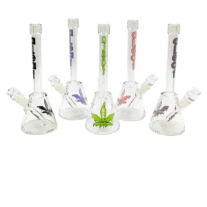 WaterPipe Aleaf 12" 5mm Thick - Bell Bottom