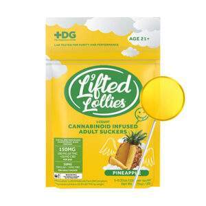 Lifted Lollies Infused Adult Suckers | (5ct) 150mg  {Pineapple 30mg}