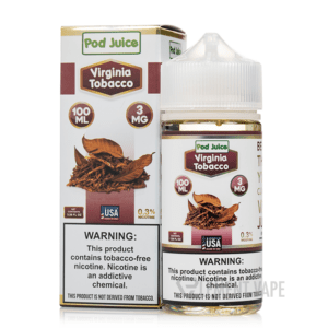 Pod Juice 100ML Virginia Tobacco 3MG