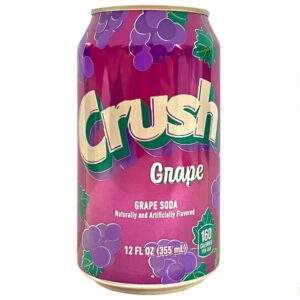 Crush Grape Soda Can