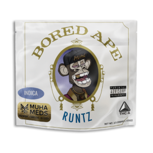 Muha Meds Bored Ape Premium THCa Flower 3.5g {Indica,Runtz}