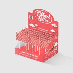 Lifted Lollies Cannabinoid Infused Adult Suckers - 30mg Single {Watermelon}