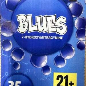 BLUES 7-Hydroxymitragynine chewable Tablets 35mg Per Tablet