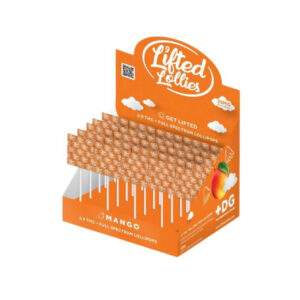 Lifted Lollies Cannabinoid Infused Adult Suckers - 30mg Single {Mango}