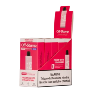 Off-Stamp SW9000 Pod {Frozen White Strawberry}