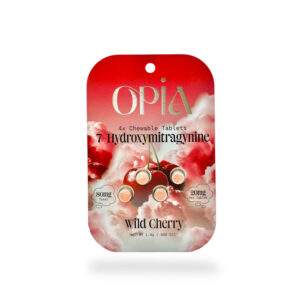 Opia 7-Hydroxymitragynine 4x Chewable Tablets 80mg - (Wild Cherry)
