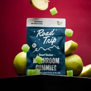 Road Trip Desert Stardust Mushroom Gummies {Green Apple}
