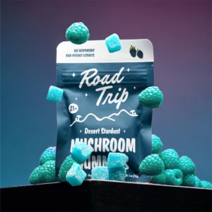 Road Trip Desert Stardust Mushroom Gummies {Blue Raspberry}