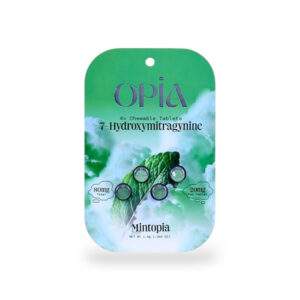 Opia 7-Hydroxymitragynine 4x Chewable Tablets 80mg - (Mintopia)