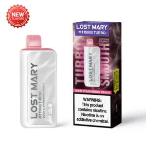 Lost Mary MT15000 Turbo Sour Strawberry Peach