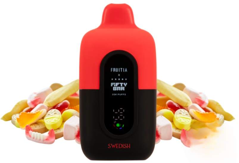 Fifty Bar Disposable Vape | 20K Puffs {Swedish}