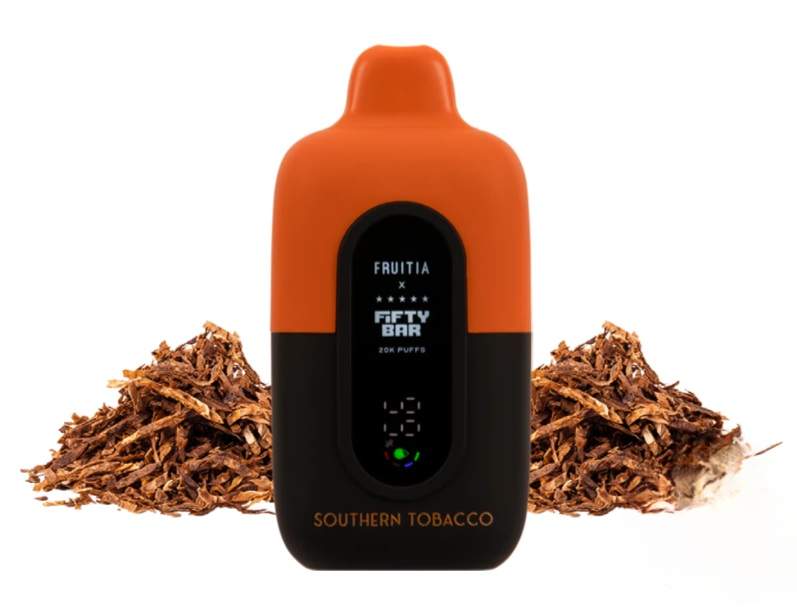 Fifty Bar Disposable Vape | 20K Puffs {Southern Tobacco}