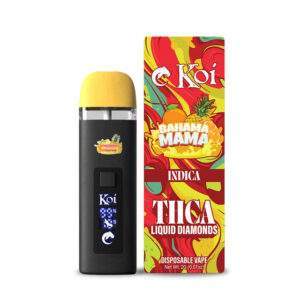 Koi THCA Liquid Diamond Vapes Disposable 2G {indica,Bahama Mama}