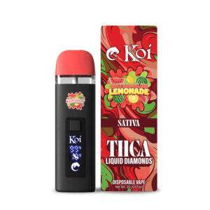 Koi THCA Liquid Diamond Vapes Disposable 2G {Sativa,Watermelon Lemonade}