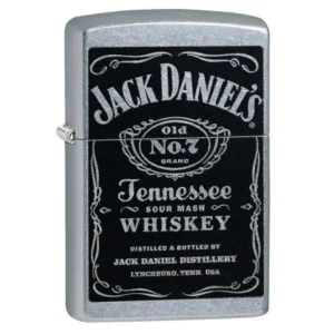 Zippo Jack Daniels Street Chrome