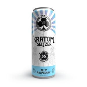 Club 13 35 MIT Blue Raspberry Kratom Seltzer