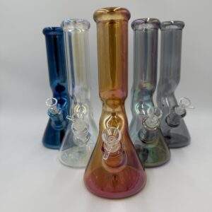 WaterPipe 12" 9mm Thick Chameleon Metallic Color Zong