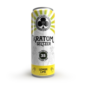 Club 13 35 MIT Lemon Lime Kratom Seltzer