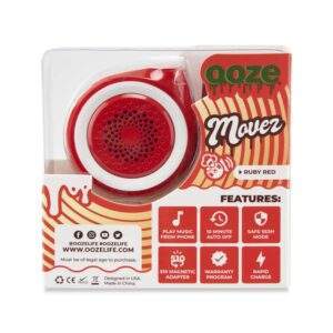 Ooze - Movez Wireless Speaker Vape Battery {Ruby Red}