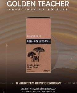 Golden Teacher Craftsmen Of Edibles {Hazelnut}