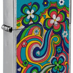Zippo Flower Power Design