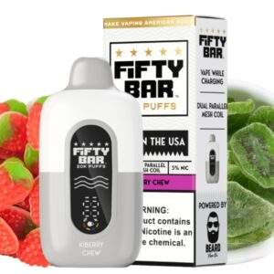 Fifty Bar Disposable Vape | 20K Puffs {Kiberry Chew}