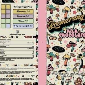 Boomerang Mushroom Chocolate {Milk Chocolate}