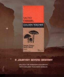 Golden Teacher Craftsmen Of Edibles {Salted Caramel}