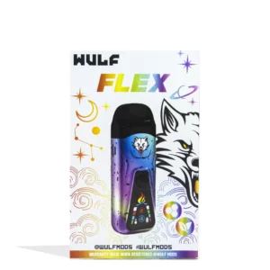 Wulf Mods Flex Dual Use Concentrate and Dry Herb Vaporizer {Full-Color-Spatter-Side}