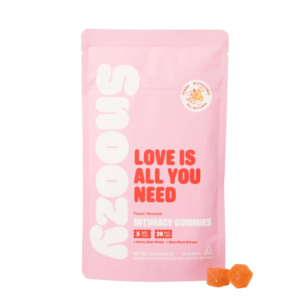 Snoozy Love Is All You Need Delta 9 THC Intimacy Gummies {Peach Flavored}
